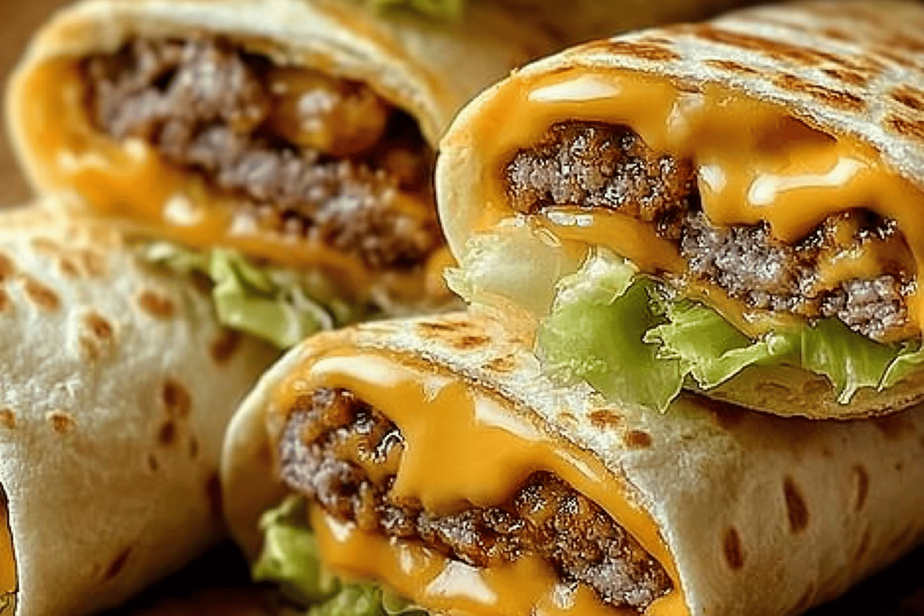 These Big Mac Wraps are a fun twist on a classic favorite! 🍔🌯