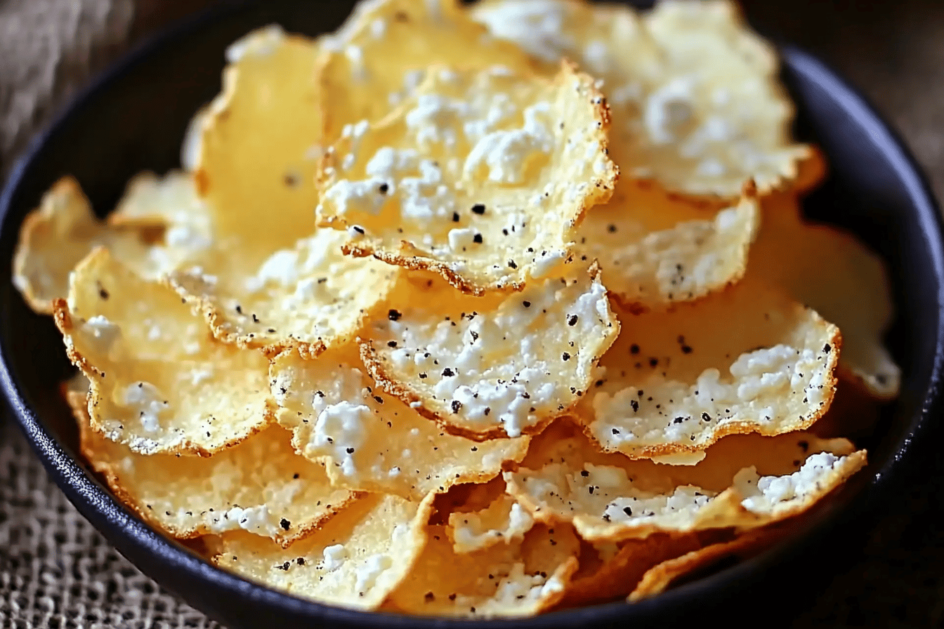 Cottage Cheese Chips