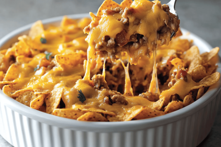 This Easy Frito Pie is a crowd-pleaser! Perfect for game days! 🌟🌮