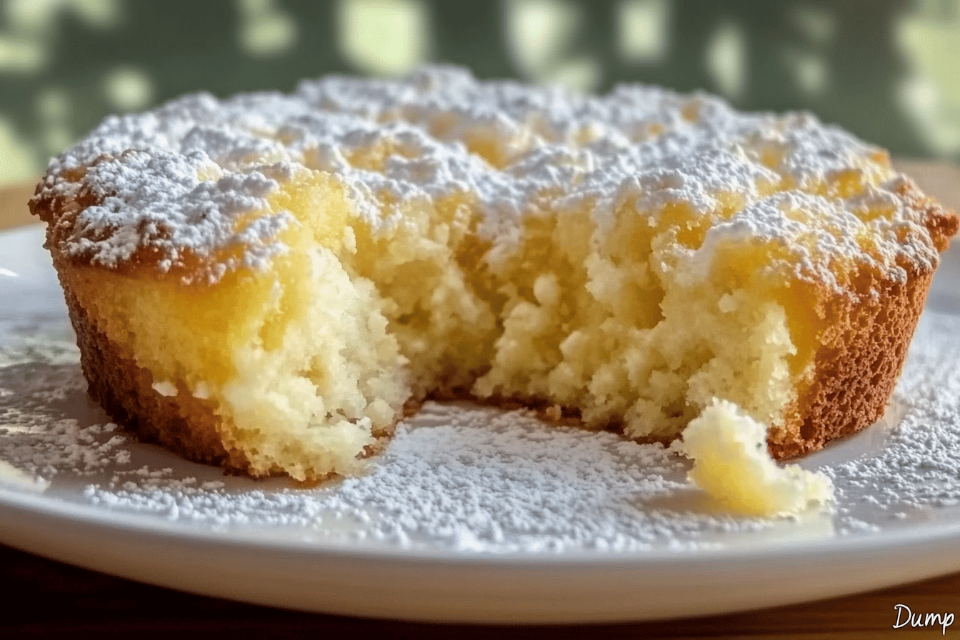 Delight your taste buds with this easy and delicious limoncello ricotta dump cake! 🍋🍰