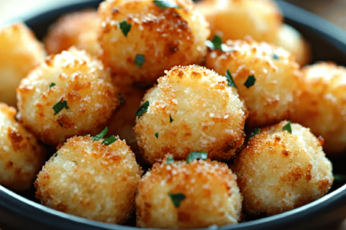 Parmesan Cauliflower Bites