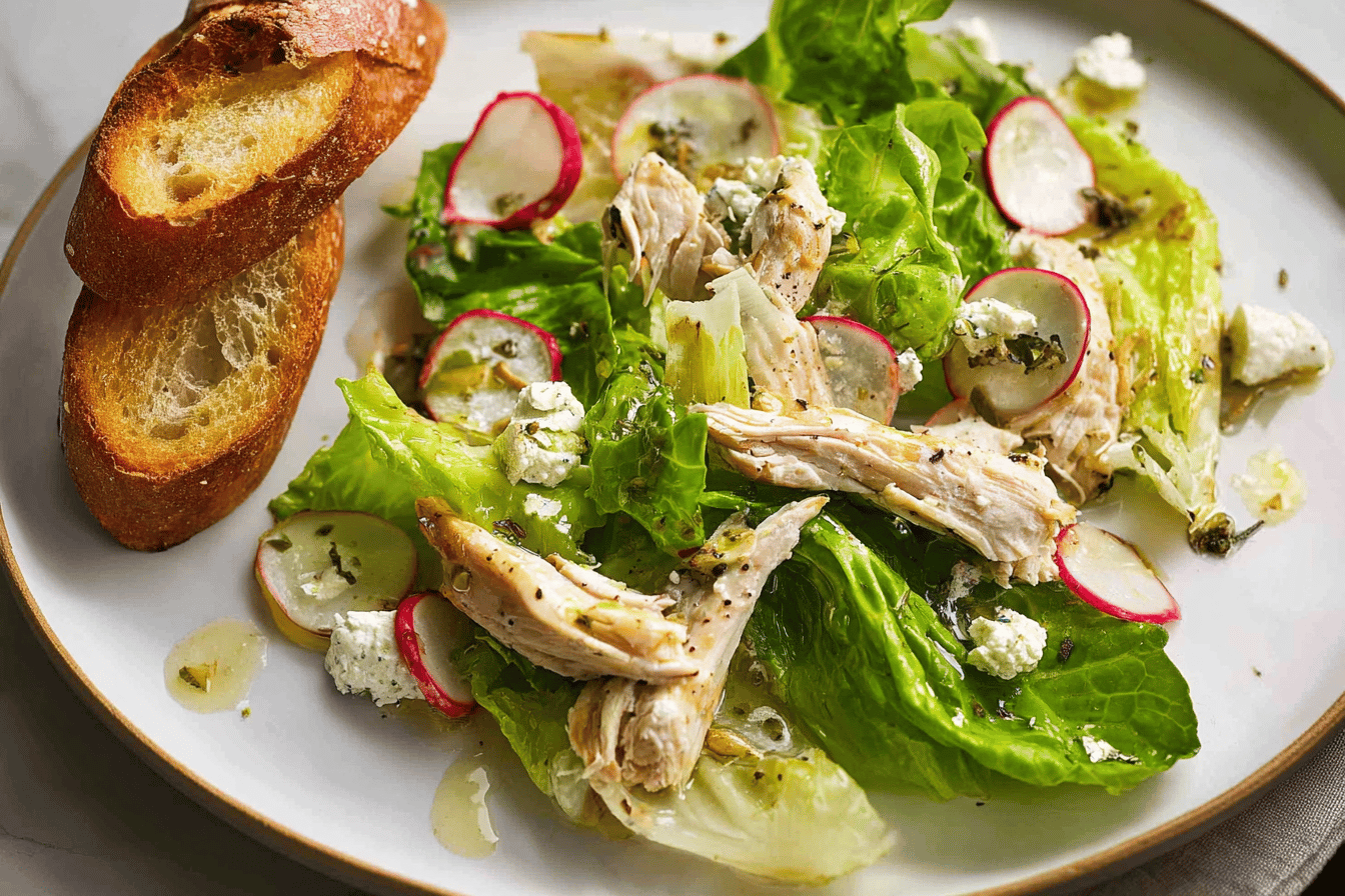 This Rotisserie Chicken Salad is a game-changer for busy nights! 🍗🥗