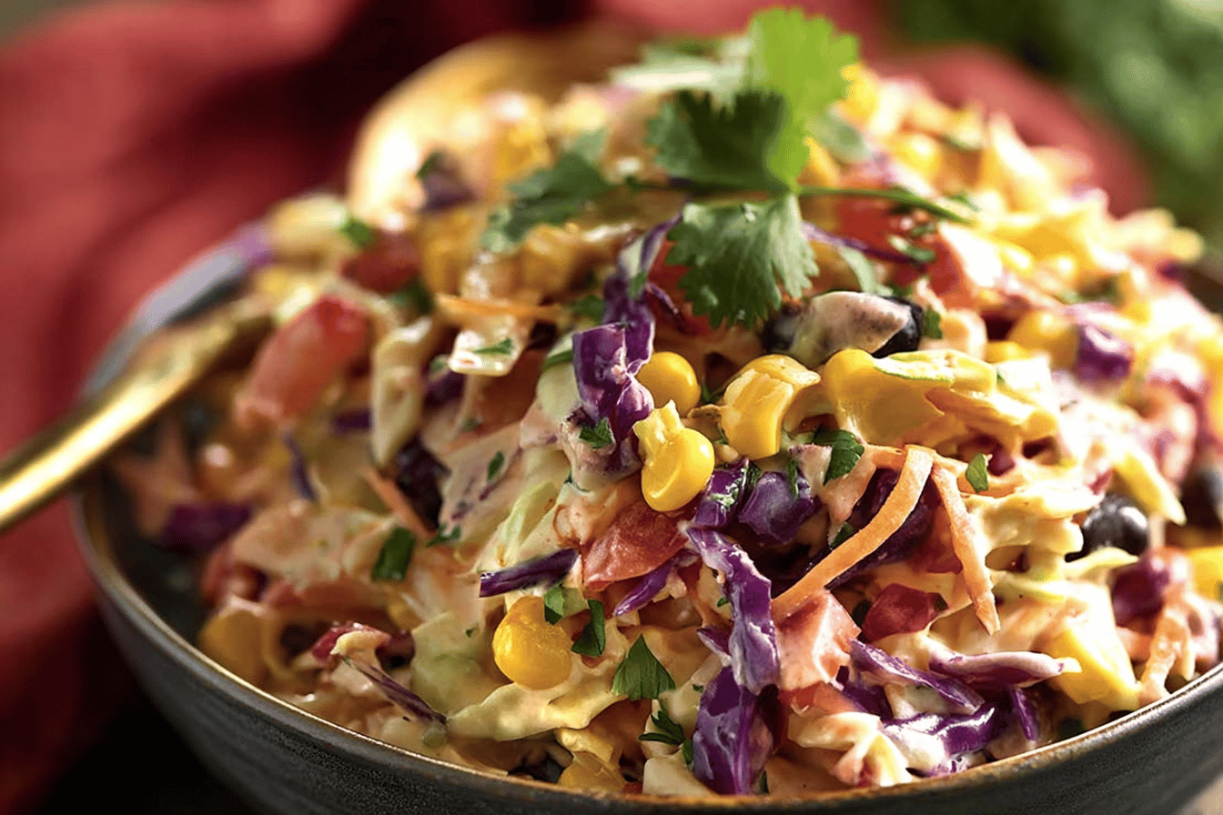 This Mexican Coleslaw is a flavor-packed side dish perfect for any gathering! 🌶️🥗