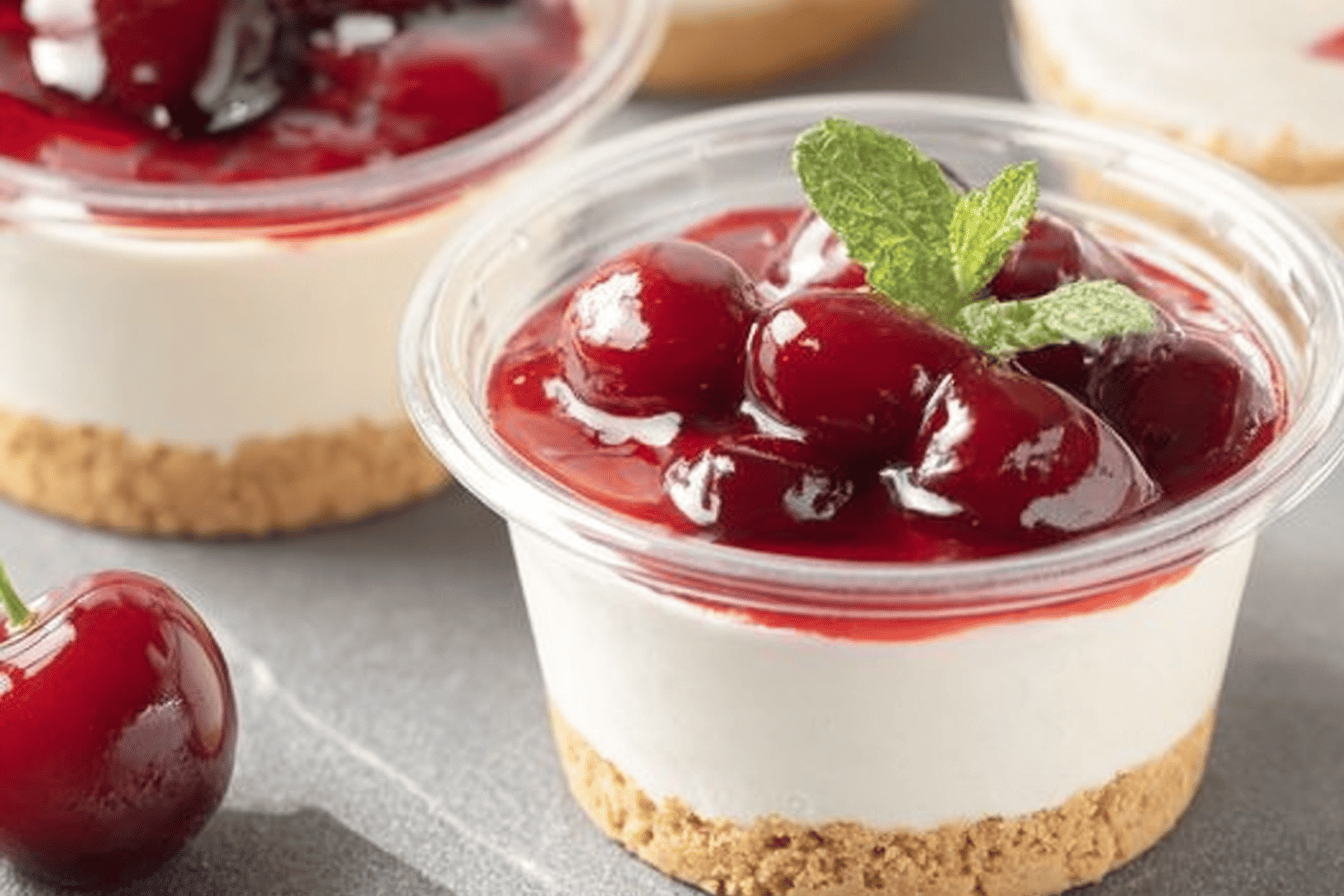 No Bake Cheesecake Cups