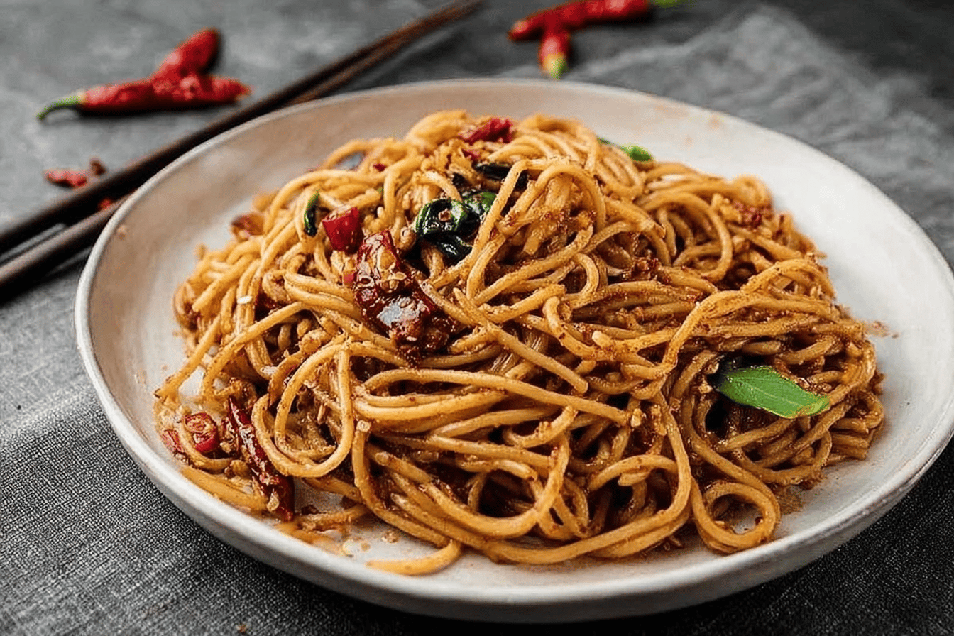 Chili Garlic Noodles
