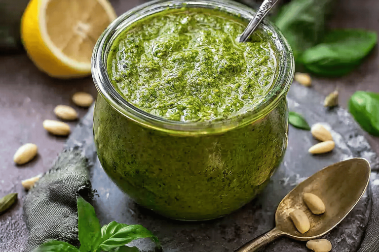 Discover a burst of flavors with this Indian-style pesto! Perfect for any dish! 🌿🍽️