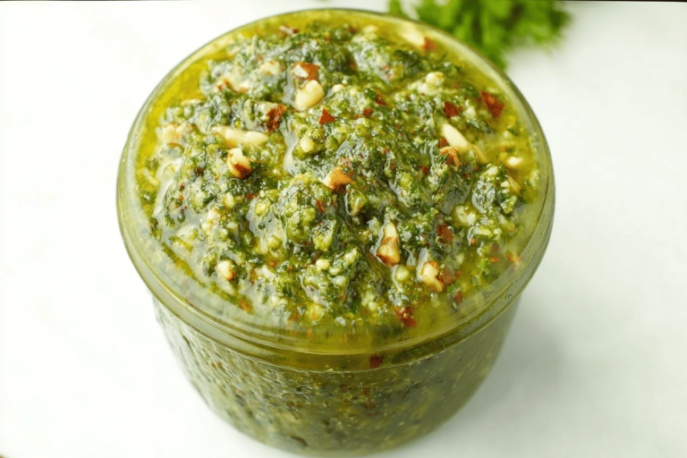Elevate your summer dishes with this fresh and nutty kale pesto! 🌿🥜