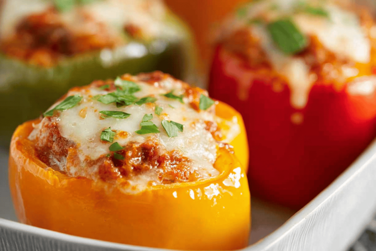 Hearty and flavorful stuffed bell peppers make the perfect family dinner. Your taste buds will thank you! 🍽️🌶️