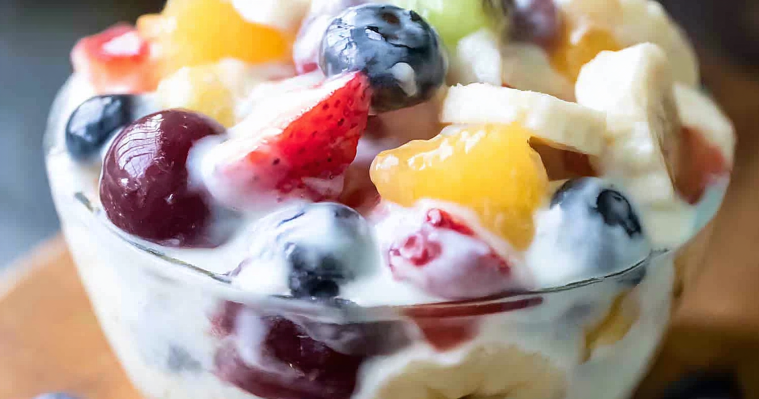 The Ultimate Creamy Yogurt Fresh Fruit Salad Recipe