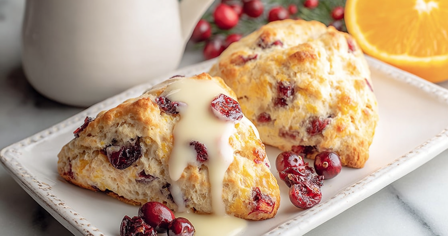 Delightful Starbucks Cranberry Orange Scones Copycat Recipe